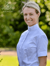Peter Williams Riding Apparel * Ladies White Short Sleeve Rat Catcher