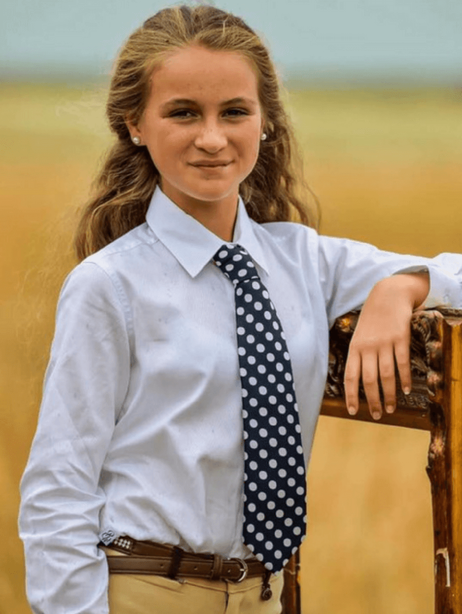 Peter Williams Riding Apparel Riding Apparel & Accessories * Children's Standard Collar Show Shirt - White