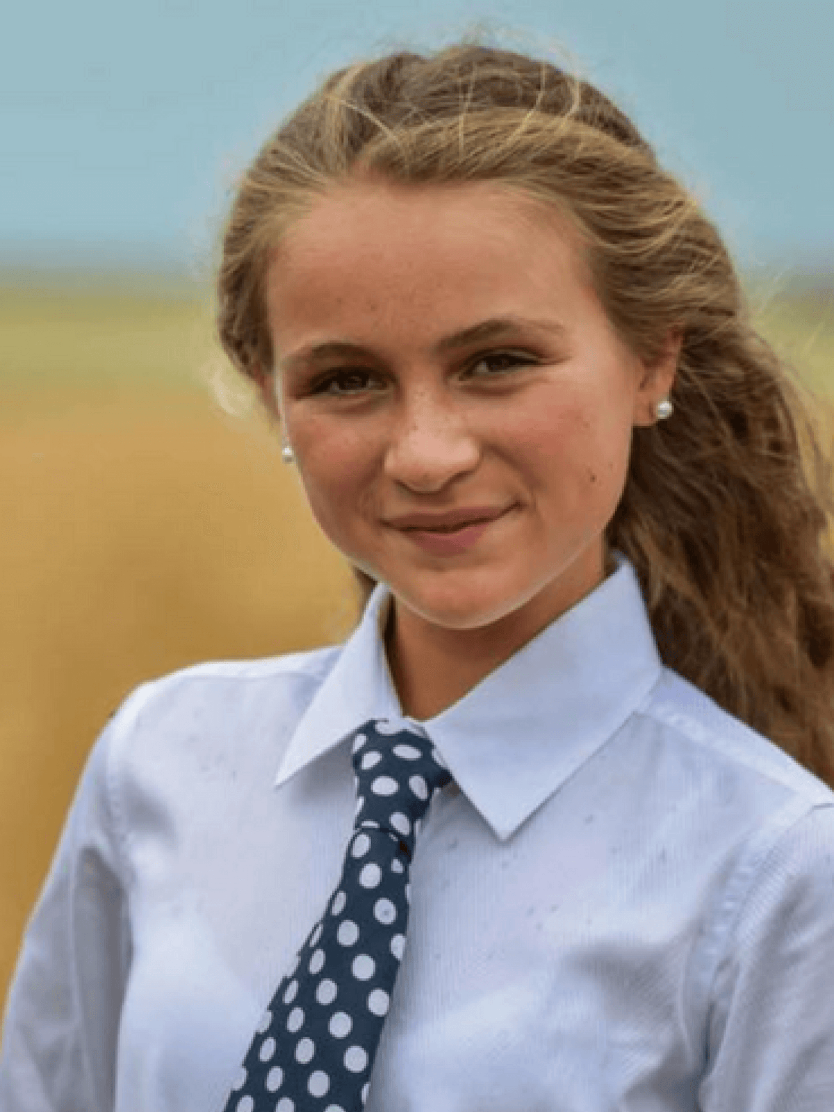 Peter Williams Riding Apparel Riding Apparel & Accessories * Children's Standard Collar Show Shirt - White