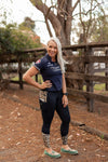 Peter Williams Riding Apparel Riding Pants Performance Riding Tights with Pocket  - LEOPARD