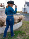 Peter Williams Riding Apparel Western Riding Pants Denvor Horse Riding Denim Jeans - Ladies
