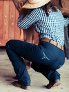 Peter Williams Riding Apparel Western Riding Pants Roxby Horse Riding Jeans - Ladies - NAVY