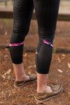 PW Riding Tights - PINK BUTTERFLY  - Ladies - Peter Williams Riding Apparel